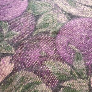 💜$5💜 VINTAGE Tapestry Made In Germany Fruit Motify Scarf